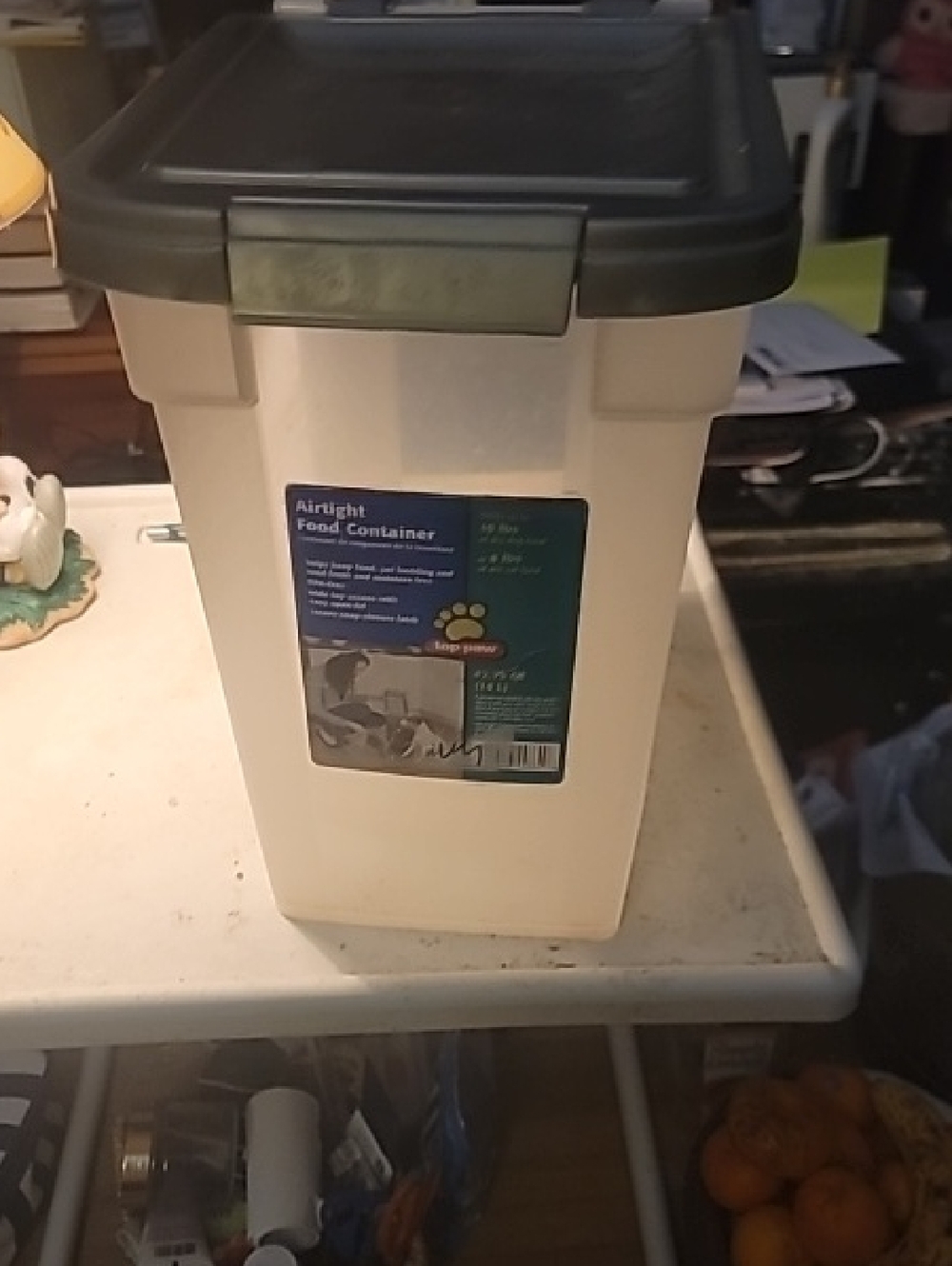 Airtight Food Container with Dark Grey Lid